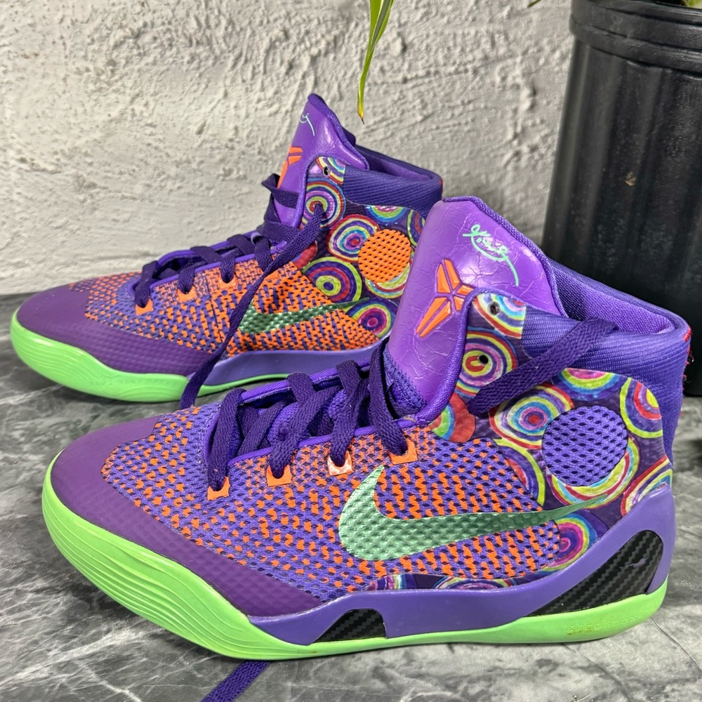 NIKE Kobe Elite 9 Purple Venom size 5Y / or 6.5 women’s - Picture 3 of 9